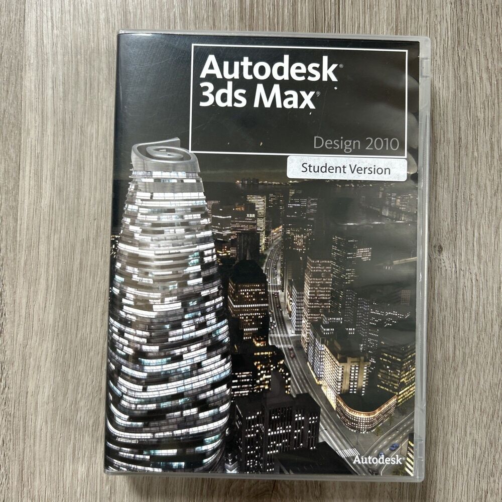 Learning Autodesk 3ds Max Design 2010 Student Edition Software w/ Product Key